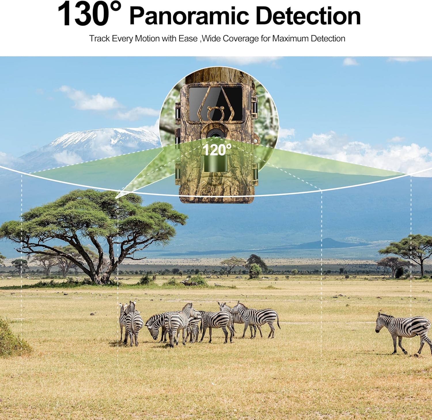 Trail Camera WiFi 8K 64MP with 32GB Card, No Glow Night Vision Motion Activated Waterproof Game Camera, Fast 0.05s Trigger APP Control for Hunting Deer (32, GB)